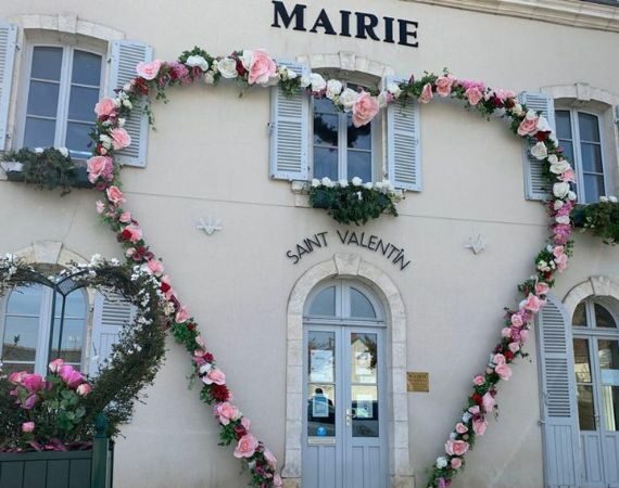 façade à Saint-Valentin